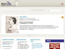 Tablet Screenshot of fembio.org
